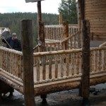 Log Railing